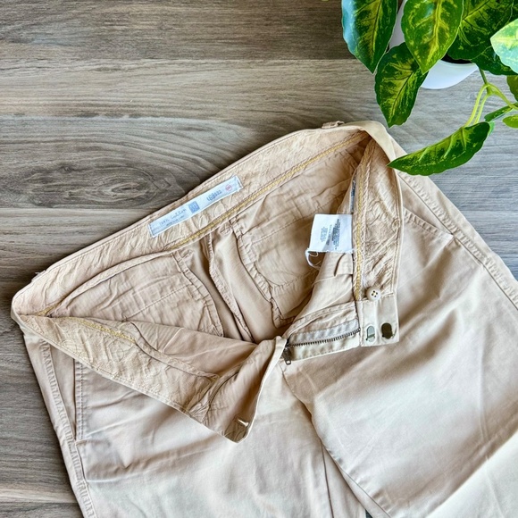 Vintage GAP Khaki 100 % Cotton Roll Cuff Capri Pants - Size 6 - Picture 4 of 11